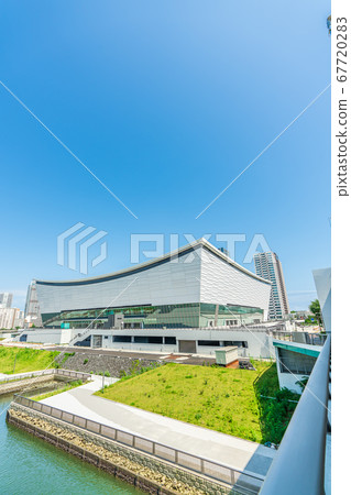 東京城市景觀有明競技場 67720283