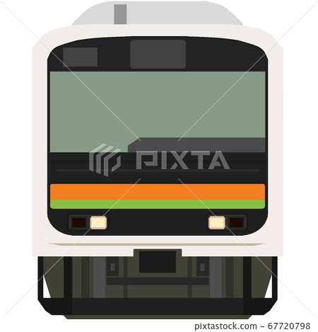 Dot picture style 209 series 3000 series (Hachiko Line) 67720798