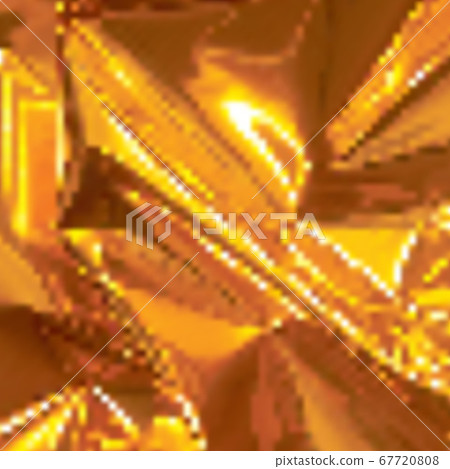 Golden pixel texture background design for brochure, flyer cover, printing products, poster, or the booklet. Vector illustration 67720808