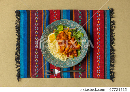 Couscous is a fine pasta from North Africa 67721515
