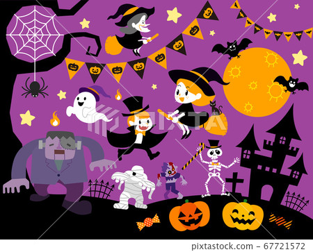 萬聖節插圖 萬聖節插圖 67721572