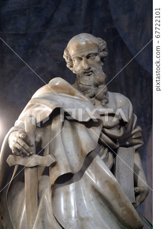 Statue of apostle St Paul Statue of apostle St Paul 67722101