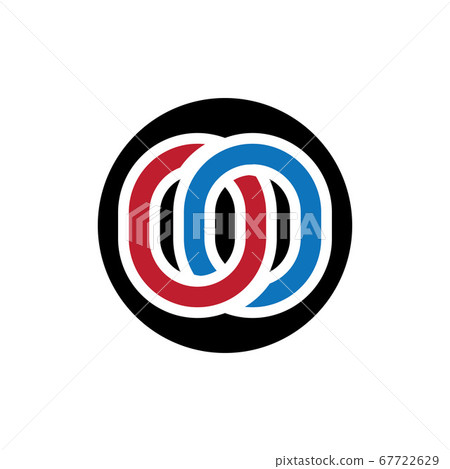 Unity Chain Icon Business corporate abstract unity vector chain - Stock Illustration ...