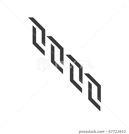 Business corporate abstract unity vector chain 67722652