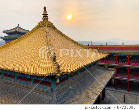 The Putuo Zongcheng Buddhist Temple, one of the Eight Outer Temples of Chengde, China The Putuo Zongcheng Buddhist Temple, one of the Eight Outer Temples of Chengde, China 67723393