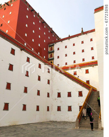 The Putuo Zongcheng Buddhist Temple, one of the Eight Outer Temples of Chengde, China The Putuo Zongcheng Buddhist Temple, one of the Eight Outer Temples of Chengde, China 67723898