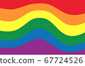 Pride Celebrating LGBT culture symbol. LGBT flag design 67724526