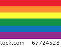 Pride Celebrating LGBT culture symbol. LGBT flag design 67724528