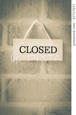 CLOSED招牌已關閉，已關閉，已關閉 67727657