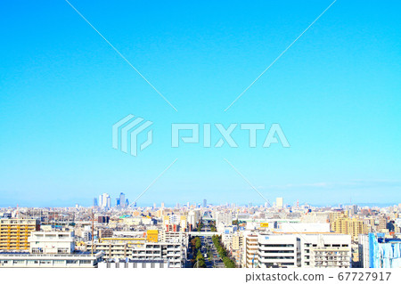 Scenery of Nagoya City, Nagoya Ekimae Buildings and its surroundings Scenery of Nagoya City, Nagoya Ekimae Buildings and its surroundings 67727917