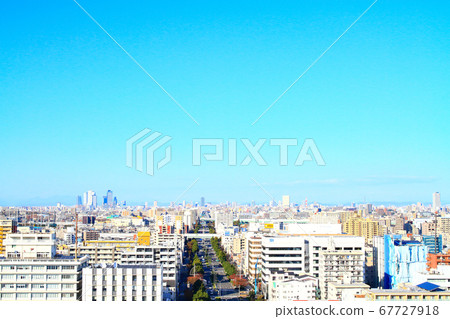 Scenery of Nagoya City, Nagoya Ekimae Buildings and its surroundings 67727918