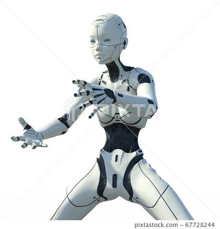 AI機器人女android android perming3DCG插畫素材 AI機器人女android android perming3DCG插畫素材 67728244