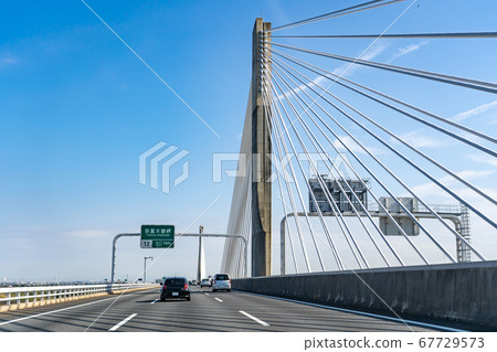 Mie Prefecture Soon, exit of Yatomi Kisosaki interchange 67729573