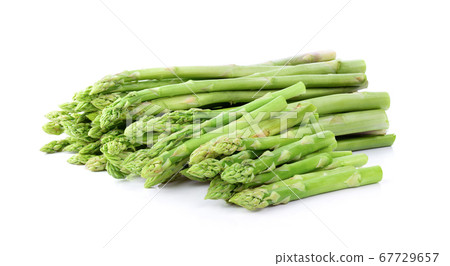 asparagus on white asparagus on white 67729657