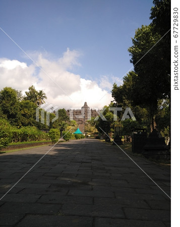 borobudur temple and cycle 67729830