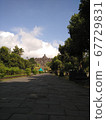 borobudur temple and cycle 67729831