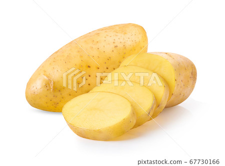 potato on white background 67730166