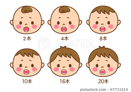 Change of milk teeth Change of milk teeth 67731814