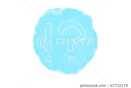 模擬手寫風格的鬆動觸摸圖標：驚訝的標記 67732279