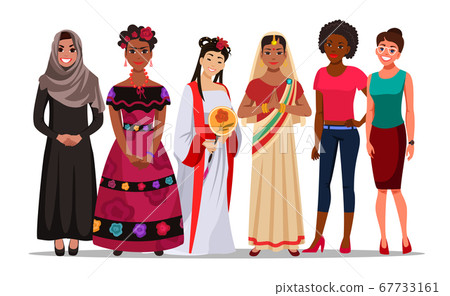 Multi-ethnic feminine international community Multi-ethnic feminine international community 67733161