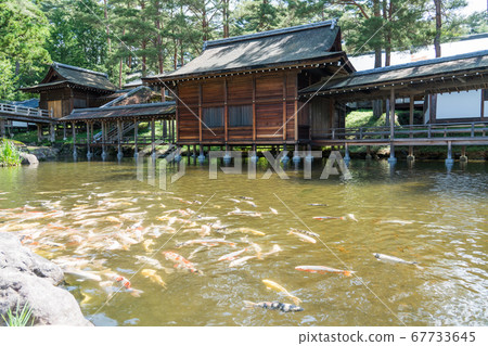 味iso木神社的水守宮(能樂階段) 味iso木神社的水守宮(能樂階段) 67733645