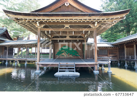 Mizushogu Shrine (Noh stage) of Misogi Shrine 67733647