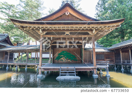 味iso木神社的水守宮(能樂階段) 味iso木神社的水守宮(能樂階段) 67733650