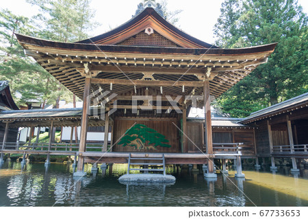 味iso木神社的水守宮(能樂階段) 味iso木神社的水守宮(能樂階段) 67733653