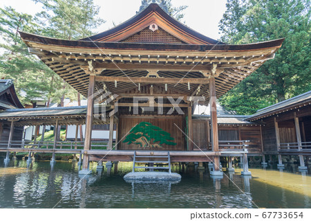 味iso木神社的水守宮(能樂階段) 味iso木神社的水守宮(能樂階段) 67733654