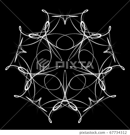 Beautiful pentagon 20200724_008m monochrome 67734312