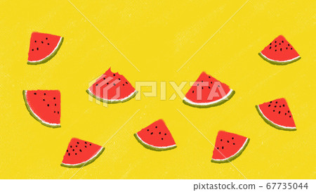 Watermelon, summer image background 67735044