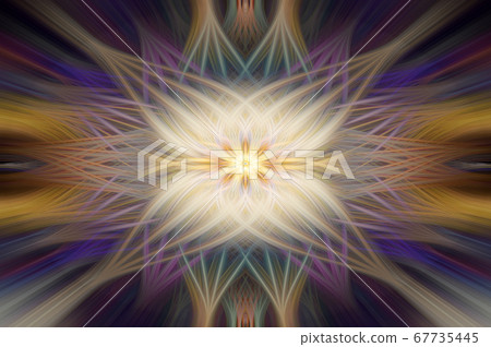 Abstract twisted colorful fiber motion effect of 67735445