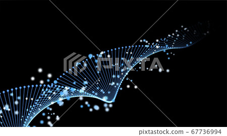 Graphic of spiral structure that imaged genes Graphic of spiral structure that imaged genes 67736994