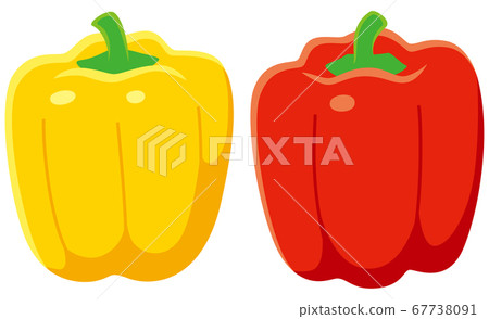 Paprika yellow and red 67738091