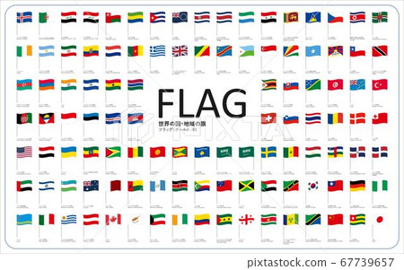 Flag of the world Flag of the region Flag (with pole) 01 67739657