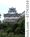 A panoramic view of Kochi Castle from below 67741034