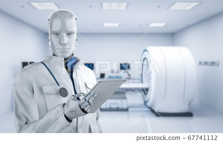 Doctor cyborg or robot 67741112