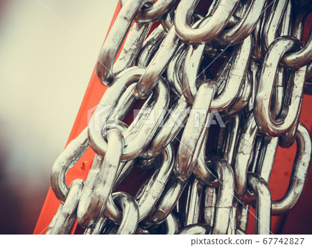 Detailed closeup, lot of silver chains Detailed closeup, lot of silver chains 67742827