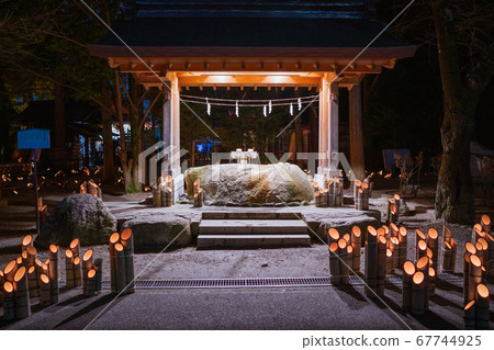 安zu野真武竹[穗高神社停車場側的高手屋] 67744925