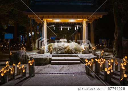 安zu野真武竹[穗高神社停車場側的高手屋] 67744926