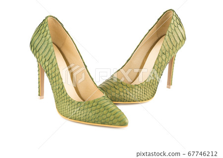 Pair of green shoes 67746212
