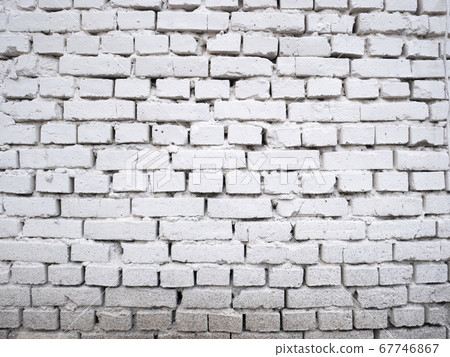 White brick wall background design. 67746867