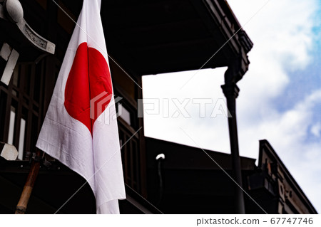 Nissho flag old townscape 67747746