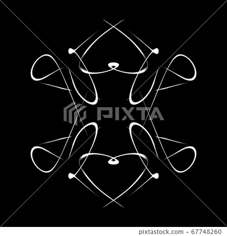 Beautiful diagon 20200724_122-001m monochrome 67748260