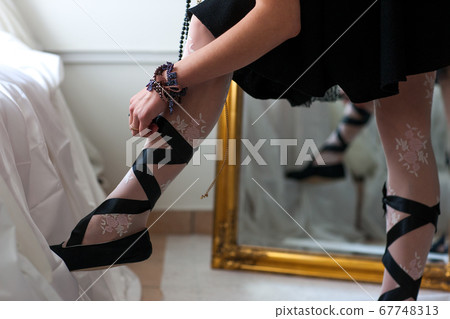 Trying on clothes for the party tonight Trying on clothes for the party tonight 67748313