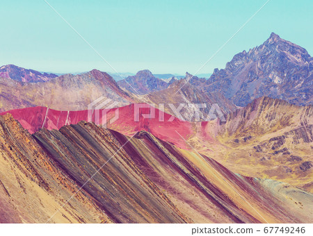 Rainbow mountain 67749246