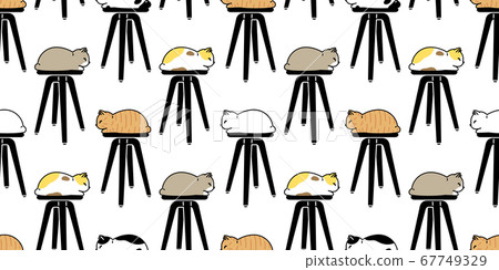 cat seamless pattern kitten calico breed vector pet chair scarf isolated repeat wallpaper cartoon animal tile background illustration doodle design cat seamless pattern kitten calico breed vector pet chair scarf isolated repeat wallpaper cartoon animal tile background illustration doodle design 67749329