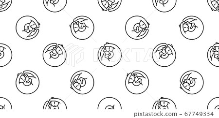 cat seamless pattern kitten sleeping vector calico breed pet scarf isolated repeat background cartoon animal tile wallpaper illustration doodle white design cat seamless pattern kitten sleeping vector calico breed pet scarf isolated repeat background cartoon animal tile wallpaper illustration doodle white design 67749334