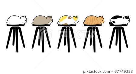 cat vector icon calico kitten character chair sleeping cartoon pet breed logo symbol illustration animal doodle design cat vector icon calico kitten character chair sleeping cartoon pet breed logo symbol illustration animal doodle design 67749338