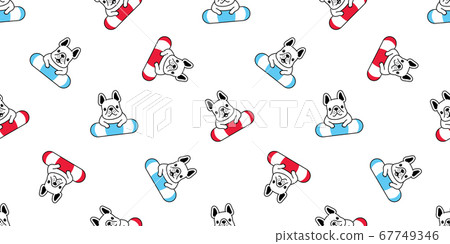 dog seamless pattern french bulldog swimming ring pool ocean beach pet puppy breed vector repeat wallpaper scarf isolated tile background cartoon animal doodle illustration white design dog seamless pattern french bulldog swimming ring pool ocean beach pet puppy breed vector repeat wallpaper scarf isolated tile background cartoon animal doodle illustration white design 67749346